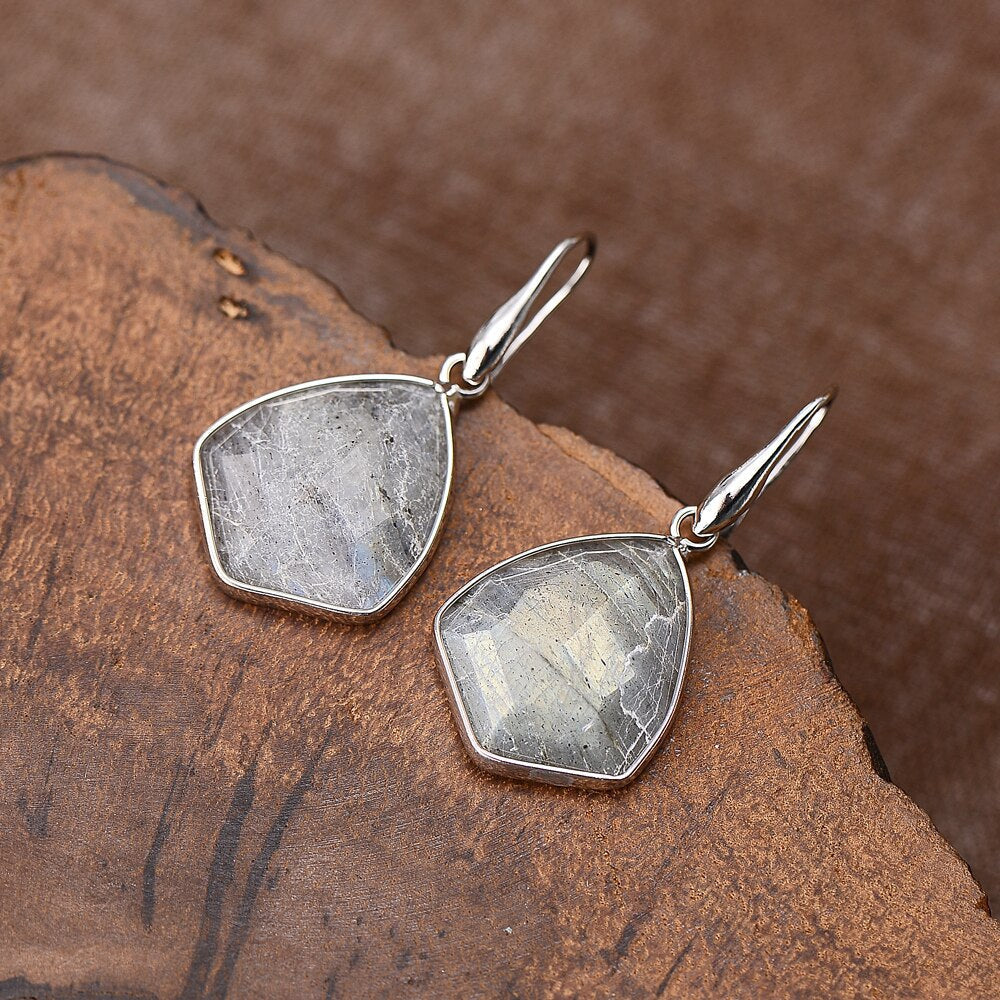 PURITY & INTUITION MOONSTONE EARRINGS