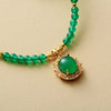 Load image into Gallery viewer, GREEN LUSTER ONYX BEADED NECKLACE