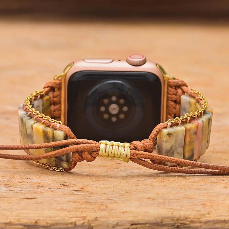 NATURAL STRENGTH AGATE WATCH STRAP