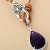 TRANQUILITY AMETHYST PENDANT NECKLACE