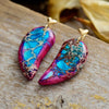 HEARTFELT SEA SEDIMENT JASPER EARRINGS