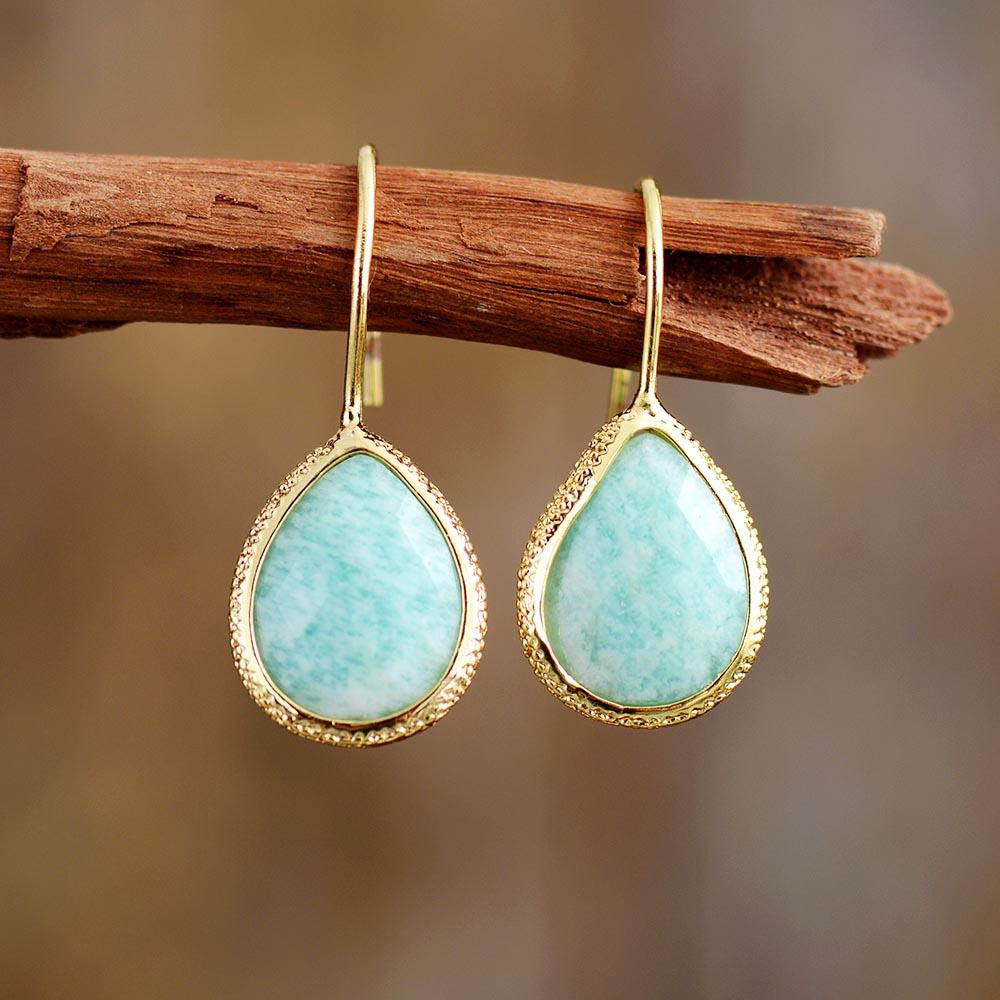 SOOTHING TOUCH AMAZONITE EARRINGS