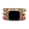 Load image into Gallery viewer, “A SPRINKLE OF COLORS” GEMSTONE APPLE WATCH STRAP