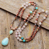 Load image into Gallery viewer, DEEPLY HEALING PASTEL MALA NECKLACE