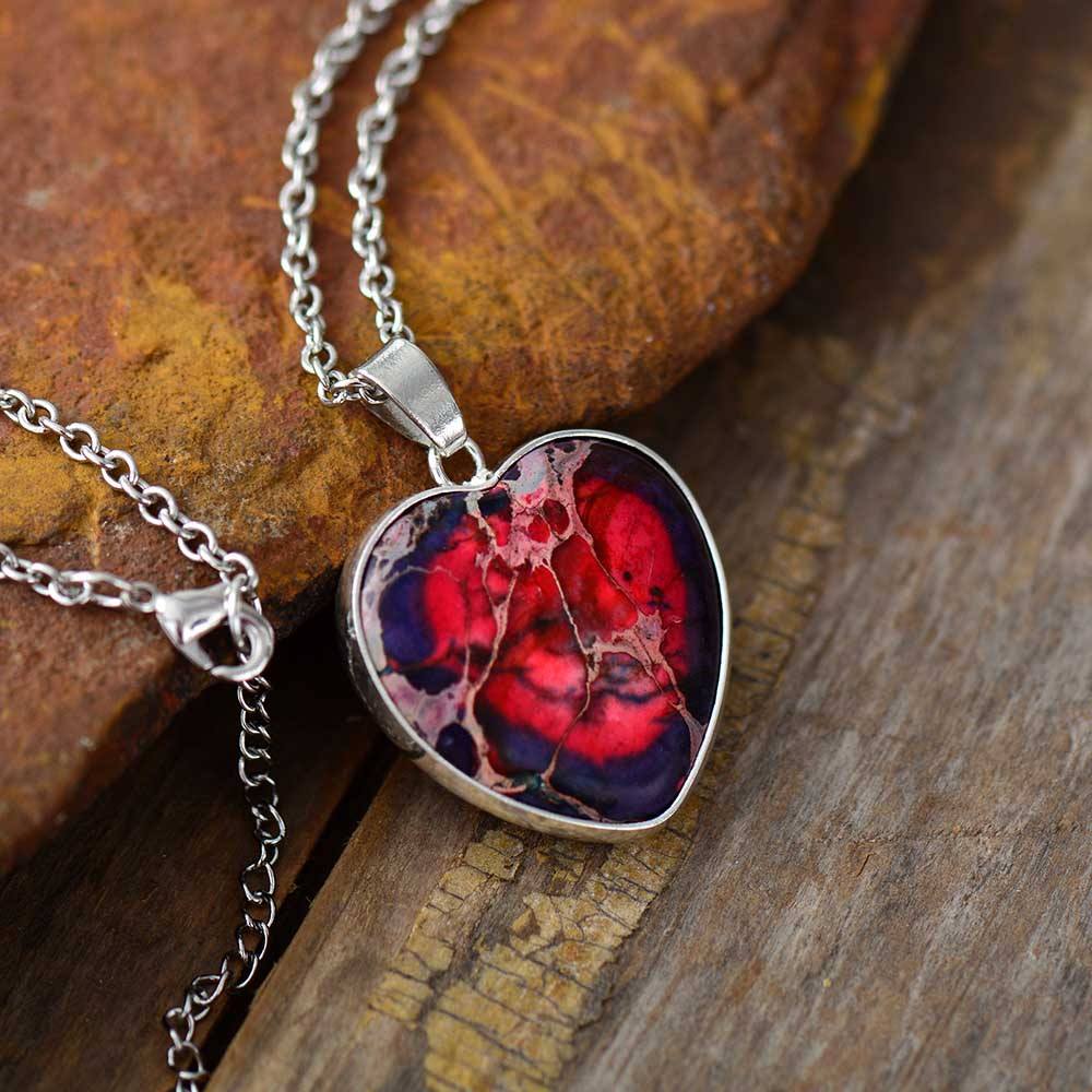 LOVE PROTECTION HEART NECKLACE