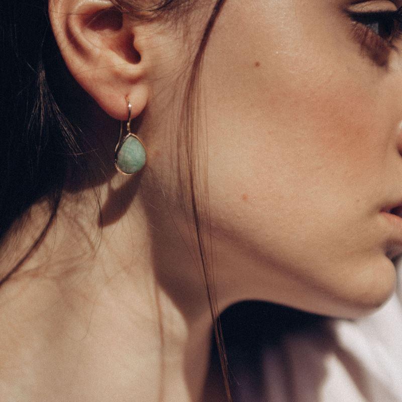 SOOTHING TOUCH AMAZONITE EARRINGS