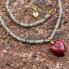 Load image into Gallery viewer, HEALING HEART BEADED NECKLACE
