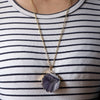Load image into Gallery viewer, EARTH WATERWAY AMAZONITE &amp; AMETHYST PENDANT NECKLACE