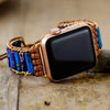Load image into Gallery viewer, THE LUXURY OF THE NATURAL HEALING POWER JASPER APPLE WATCH STRAP