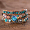 Load image into Gallery viewer, GLOWING OPAL PURENESS WRAP BRACELET