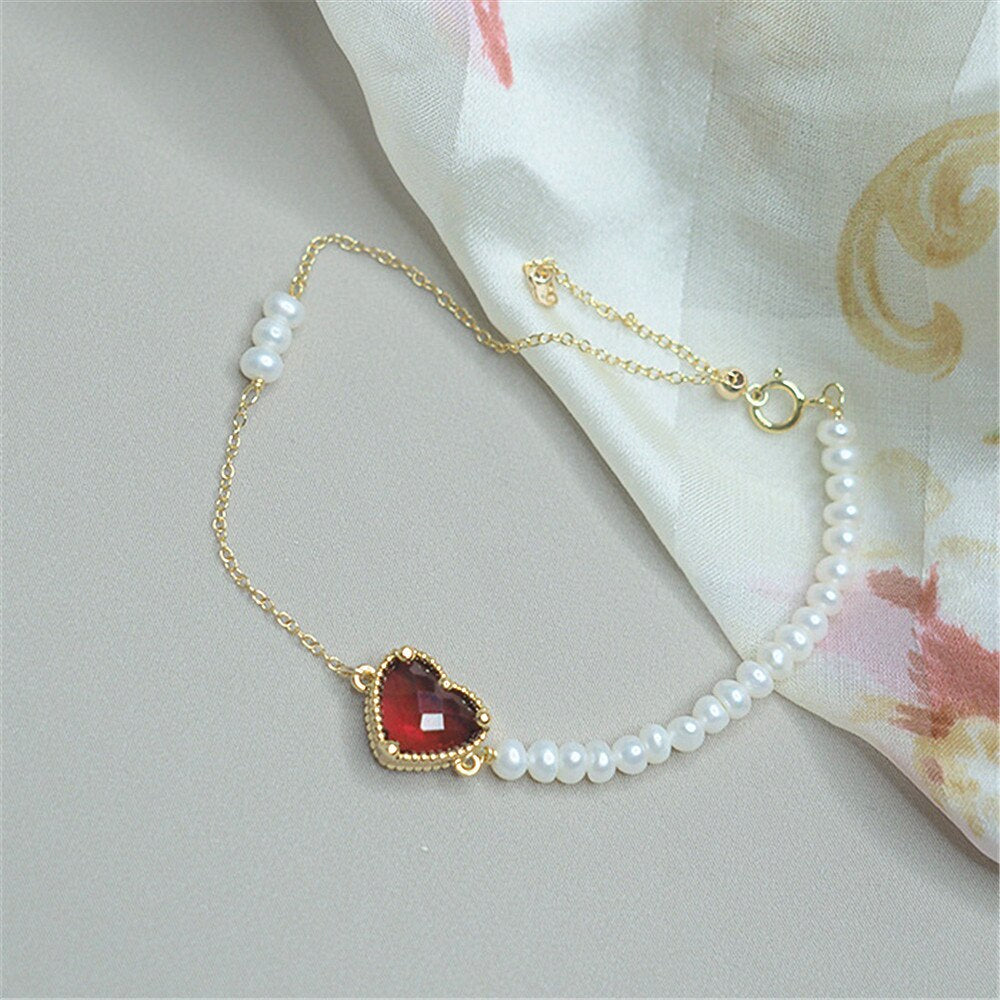 NATURAL PEARL CLASSIC LOVERS’ ARMBAND