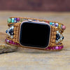 Load image into Gallery viewer, “A SPRINKLE OF COLORS” GEMSTONE APPLE WATCH STRAP