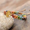 Load image into Gallery viewer, CHAKRA ALIGNER TREE OF LIFE BRACELET