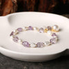 Load image into Gallery viewer, AMETHYST AND PEARL LUXURIOUS BRACELET