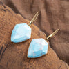 Load image into Gallery viewer, PROTECTIVE SHIELD DROP EARRINGS