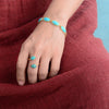 Load image into Gallery viewer, FEMININE TWIST TURQUOISE DELUXE RING
